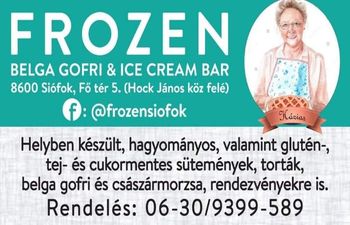 Frozen & Belga Gofri - Siófok SZÉP Kártya