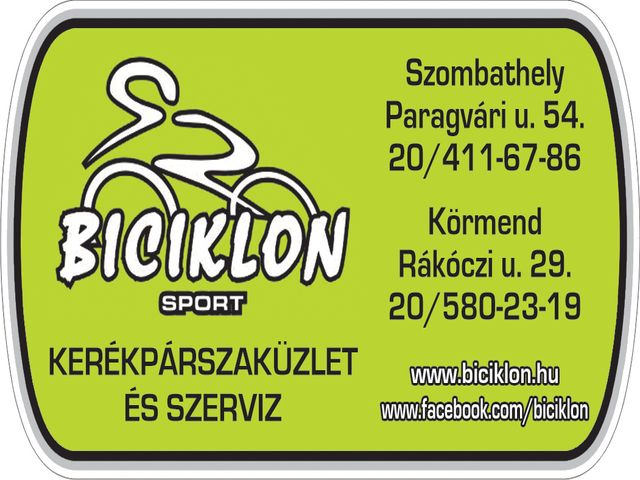 Biciklon Sport - Szombathely SZÉP Kártya