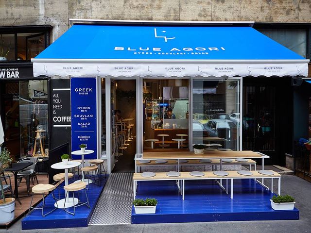 Blue Agori - Greek Street Food Bar Madách - Budapest SZÉP Kártya